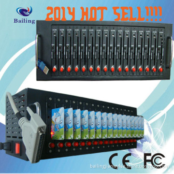 GSM /3G 16 Port Modem Pool 850/900/1800/1900MHz IMEI Changeable, USB Modem GSM SMS Sending Device, Bulk SMS Modem 3G